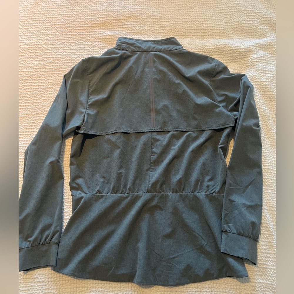 Grey Running Jacket - Picture 2 of 5